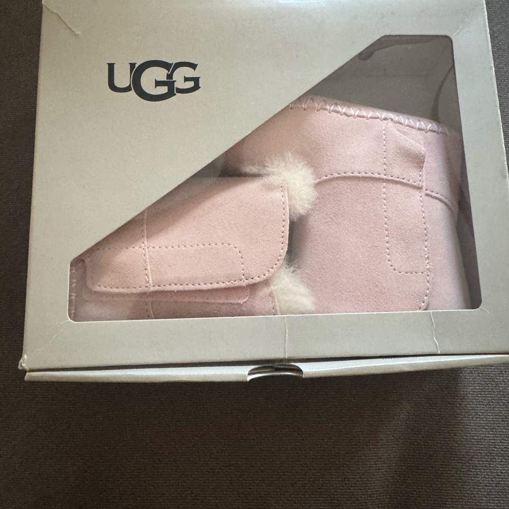 UGG Pink Baby Booties